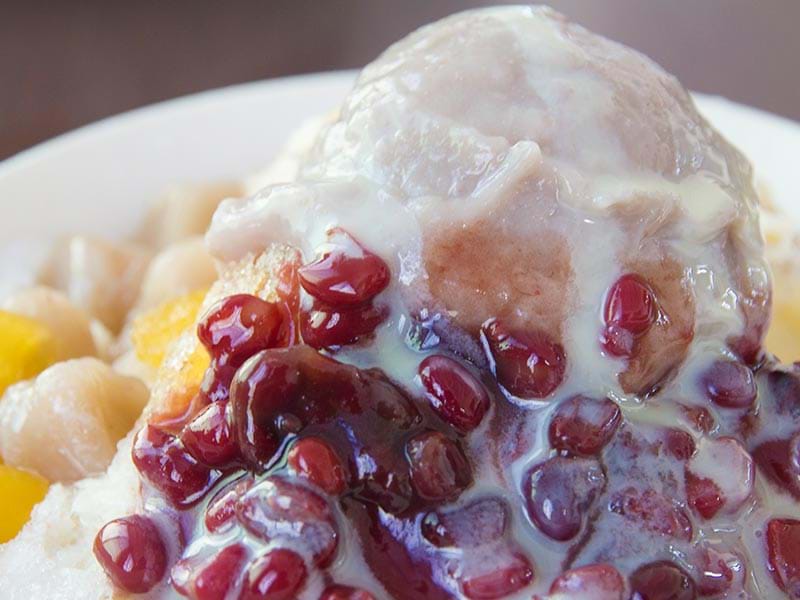 Taro Shaved Ice